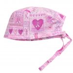 Breast Cancer Scrub Cap