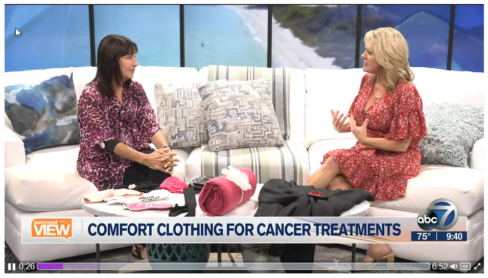 Beautiful, comfort clothing for cancer patients with Wrapped in Love
