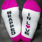 Wrapped in Love inspirational socks gift for woman with cancer