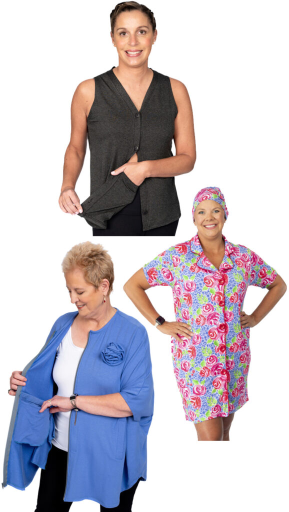 Best Mastectomy Drain Management Tops, Pajamas and Camisole Tank Tops