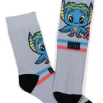 Andy Dass Supports Fashion Fights Cancer with Breast Cancer Awareness Socks