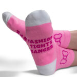 T'ABBE Supports Fashion Fights Cancer with Breast Cancer Awareness Socks