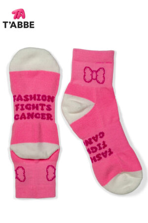 T'ABBE Supports Fashion Fights Cancer with Breast Cancer Awareness Socks
